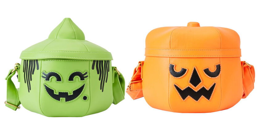 Loungefly McGoblin and Pumpkin Halloween Happy Meal Crossbody Bags