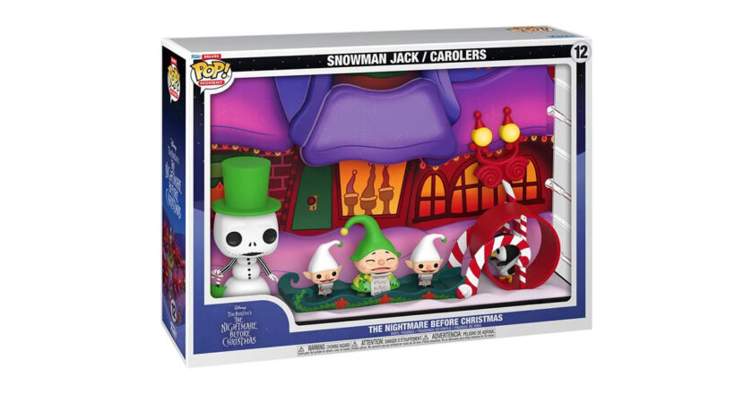 The Nightmare Before Christmas 30th Anniversary Snowman Jack / Carolers Deluxe Funko Pop! Moment