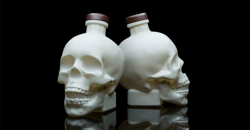 Crystal Head Vodka's Limited Edition Bone Bottle