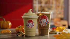 Wendy's Pumpkin spice Frosty and Pumpkin Spice Frosty Cream Cold Brew