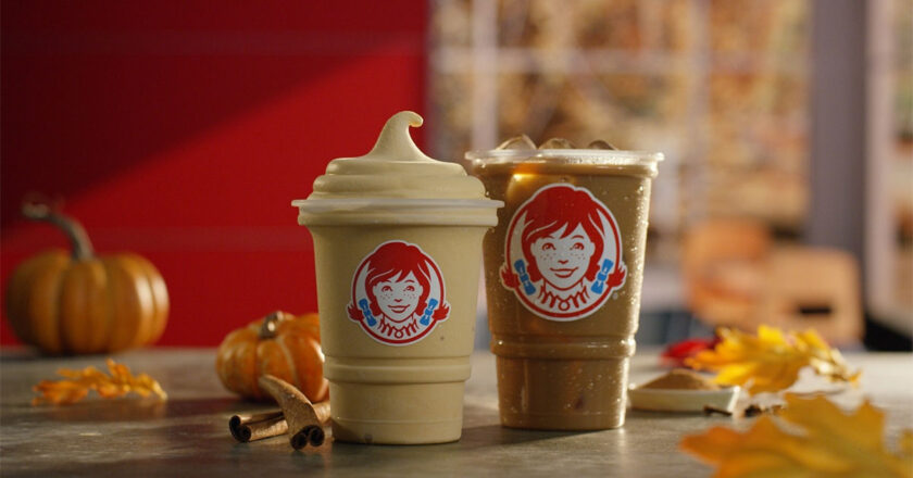 Wendy's Pumpkin spice Frosty and Pumpkin Spice Frosty Cream Cold Brew