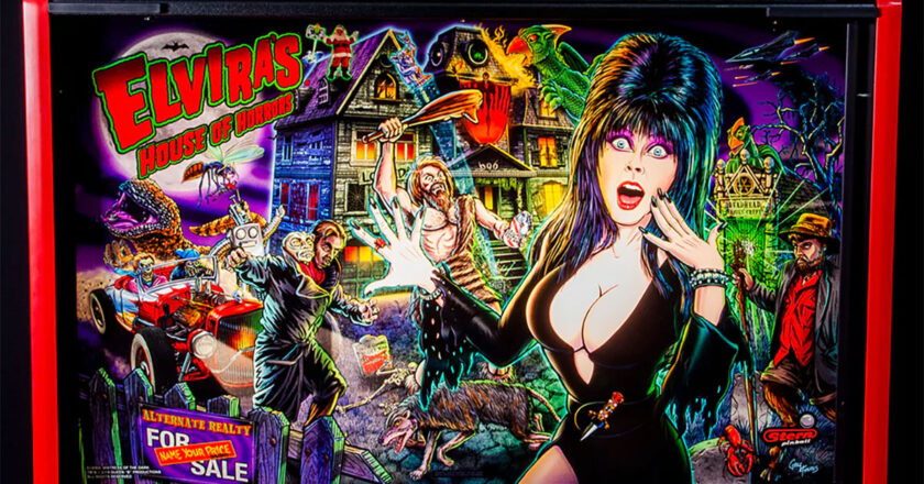 Elvira's House of Horrors Pinball Machine