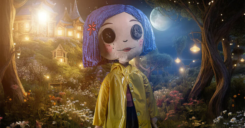 Coraline with Button Eyes Life-Size Plush Doll