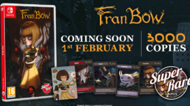 Fran Bow Nintendo Switch physical release with trading cards and sticker