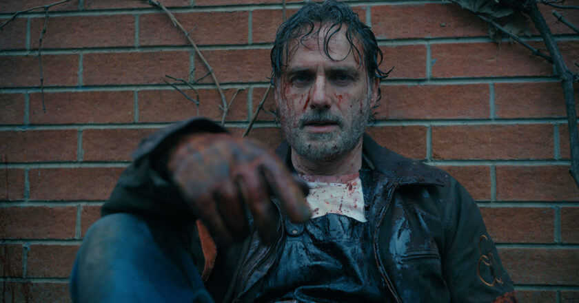 Andrew Lincoln as Rick Grimes in "The Walking Dead: The Ones Who Live"