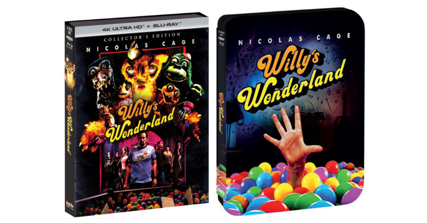 WILLY’S WONDERLAND COLLECTOR’S EDITION 4K UHD™+ BLU-RAY™ COMBO & WILLY’S WONDERLAND LIMITED EDITION STEELBOOK