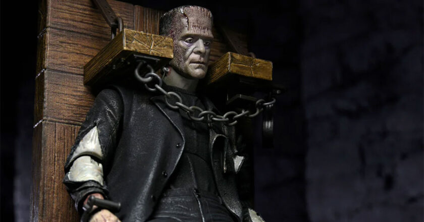 NECA Ultimate Frankenstein's Monster in restraining chair