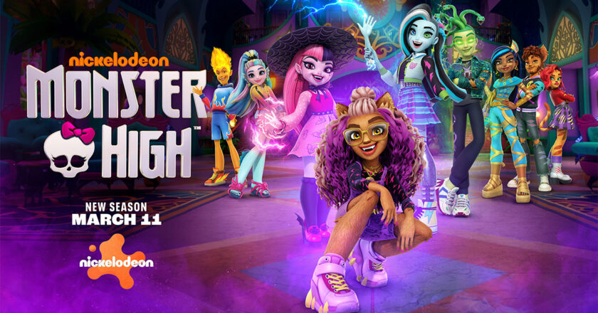 Monster High season 2 key art featuring the boo crew