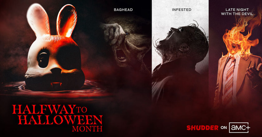 Shudder Halfway to Halloween Month key art