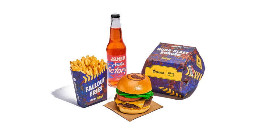 Fallout Fries, Jones Nuka Victora Cola, and the Nuka Blast Burger