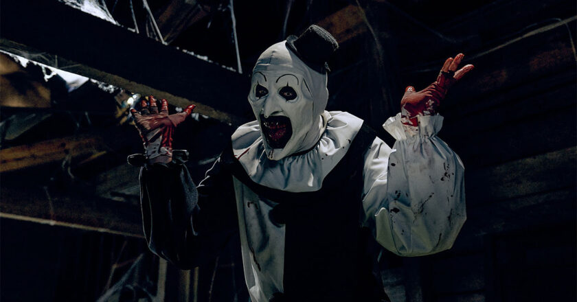 David Howard Thornton as Art the Clown in "Terrifier 3."