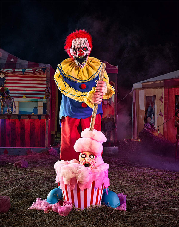 Cotton Candy Dan animatronic