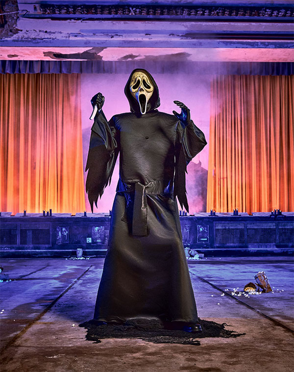 Ghost Face animatronic