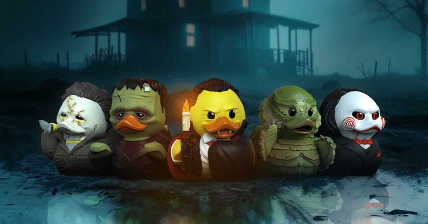 Michael Myers, Frankenstein's Monster, Dracula, The Creature from the Black Lagoon, and Billy the Puppet TUBBZ