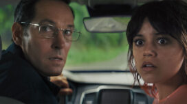 Paul Rudd and Jenna Ortega in "Death of a Unicorn."