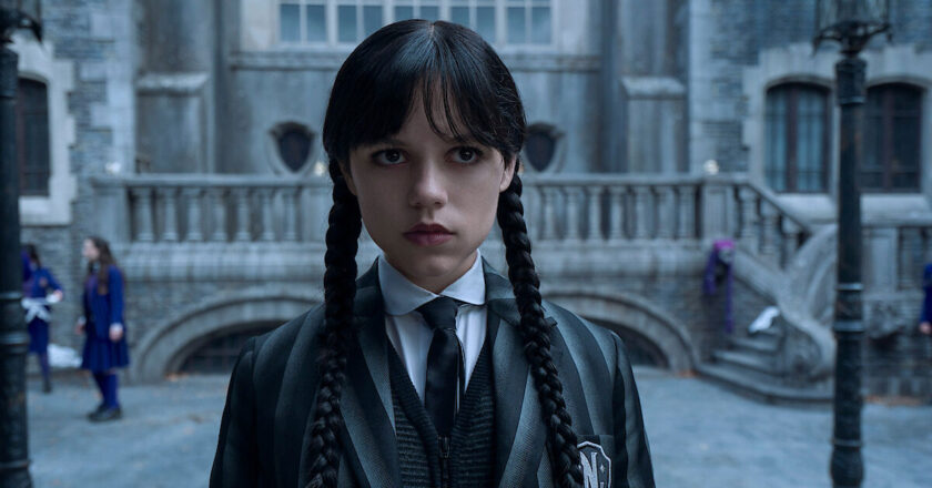 Jenna Ortega as Wednesday Addams in Wednesday Season 2