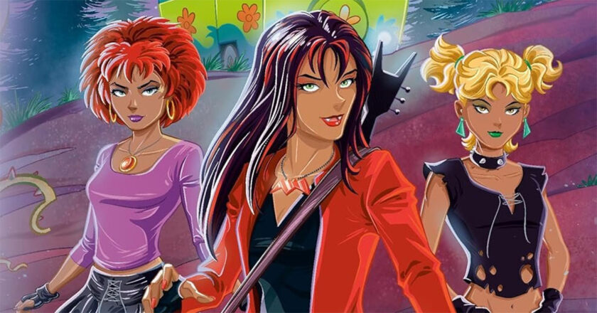 The Hex Girls from the cover of The Hex Girls: A Rogue Thorn