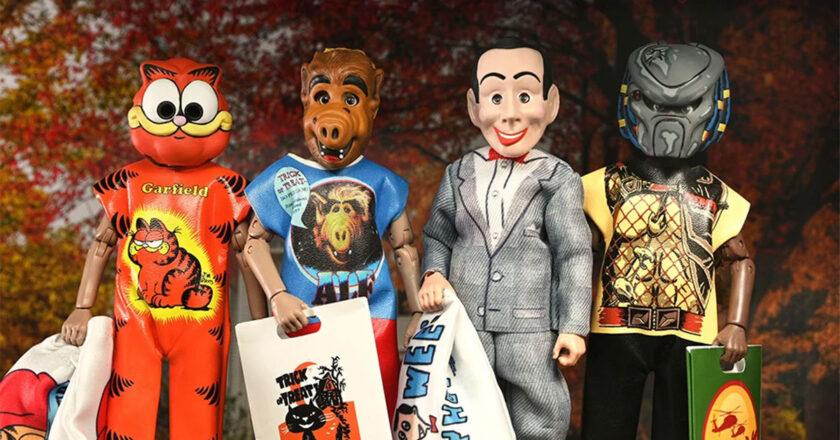 Garfield, ALF, Pee-wee Herman, and Predator Ben Cooper Costume Kids figures