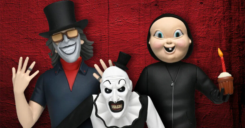 The Grabber, Art the Clown, and the Babyface Killer Toony Terrors figures