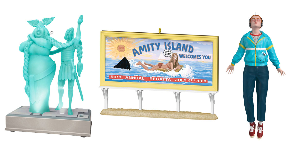 Hallmark spooky ornaments
