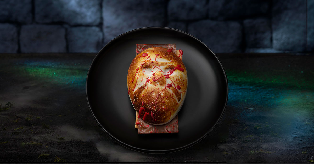 Halloween Horror Nights 2025 new menu Jason mask s'more