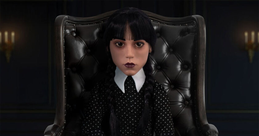 Roto Plush Wednesday doll