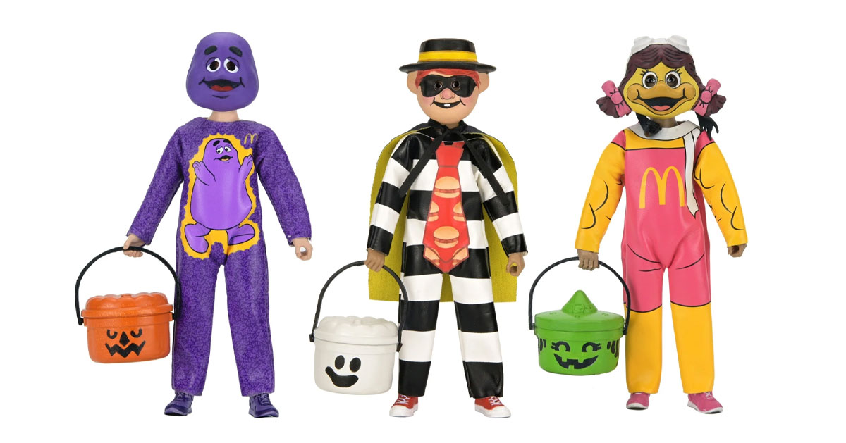 NECA Opens Pre-Orders for McDonaldland Ben Cooper Figures—Complete
