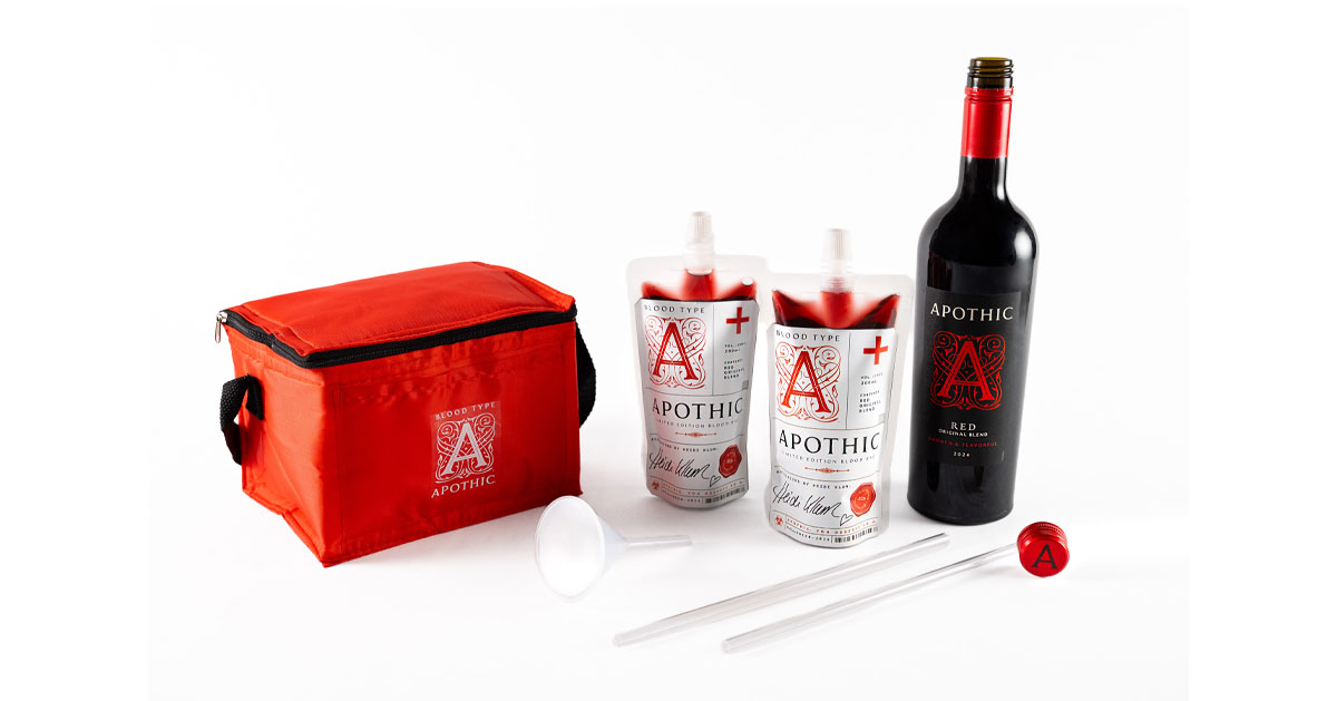 Heidi Klum and Apothic Wine Team Up on Limited-Edition Halloween Blood Bag Drop